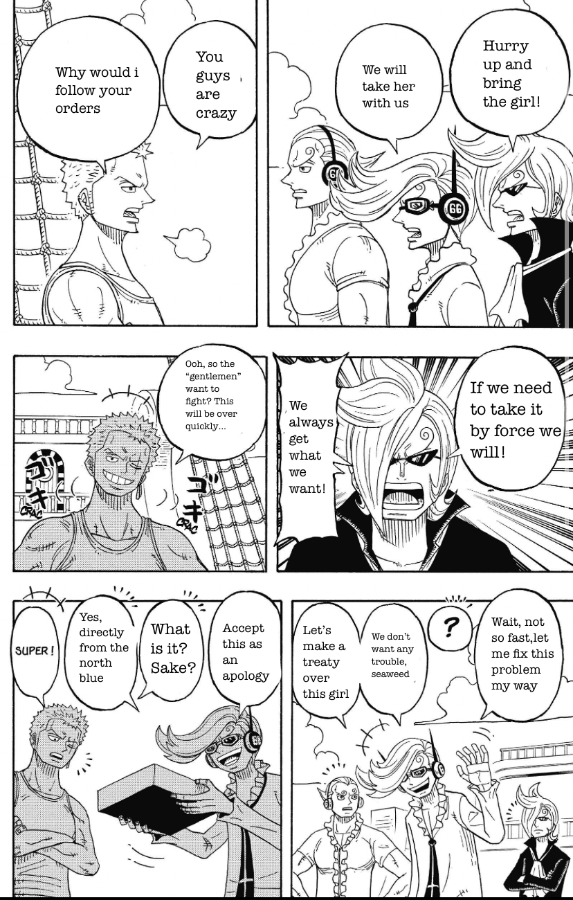Halaman dari One Piece Party Chapter 23