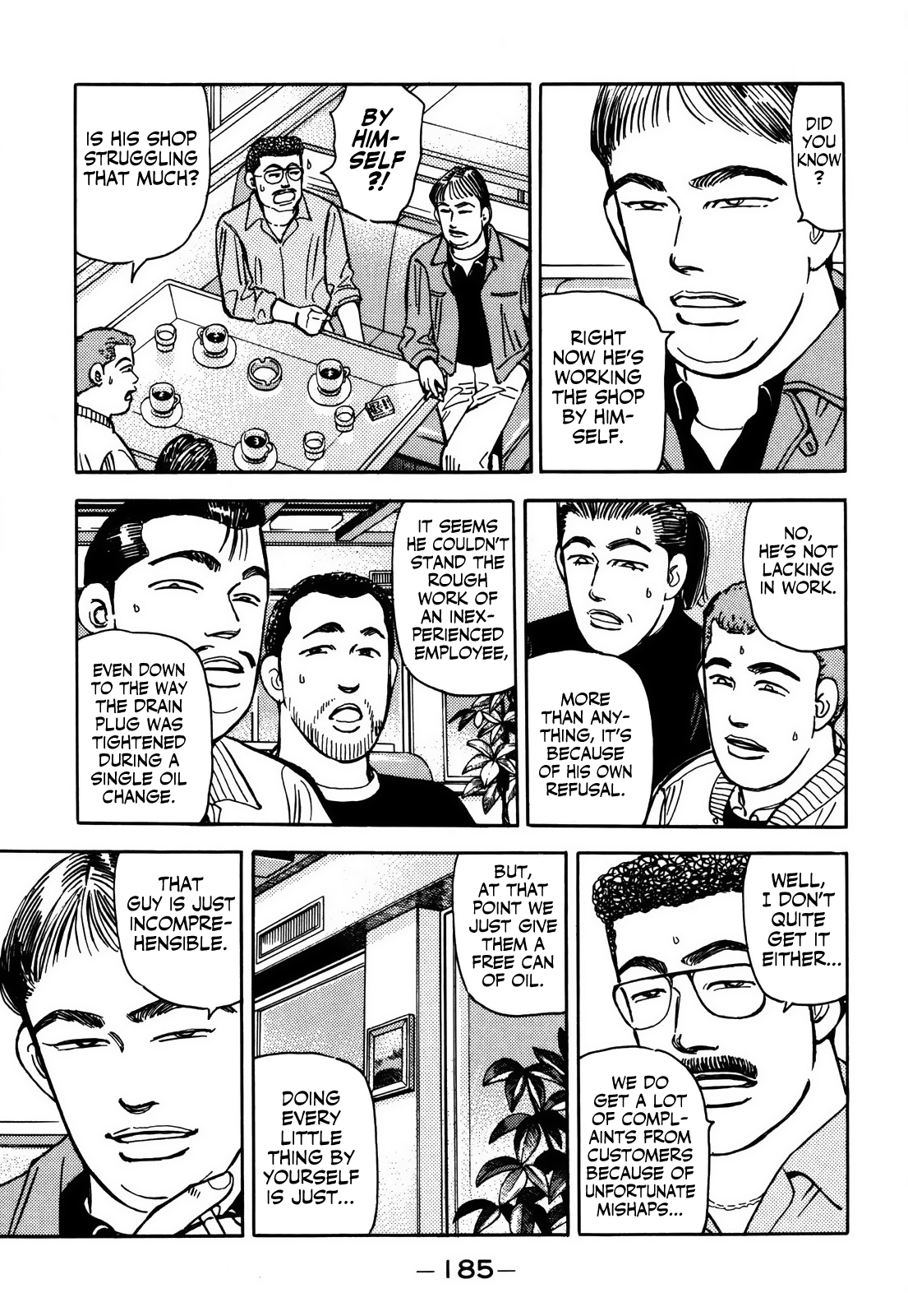 Halaman dari Wangan Midnight Chapter 158