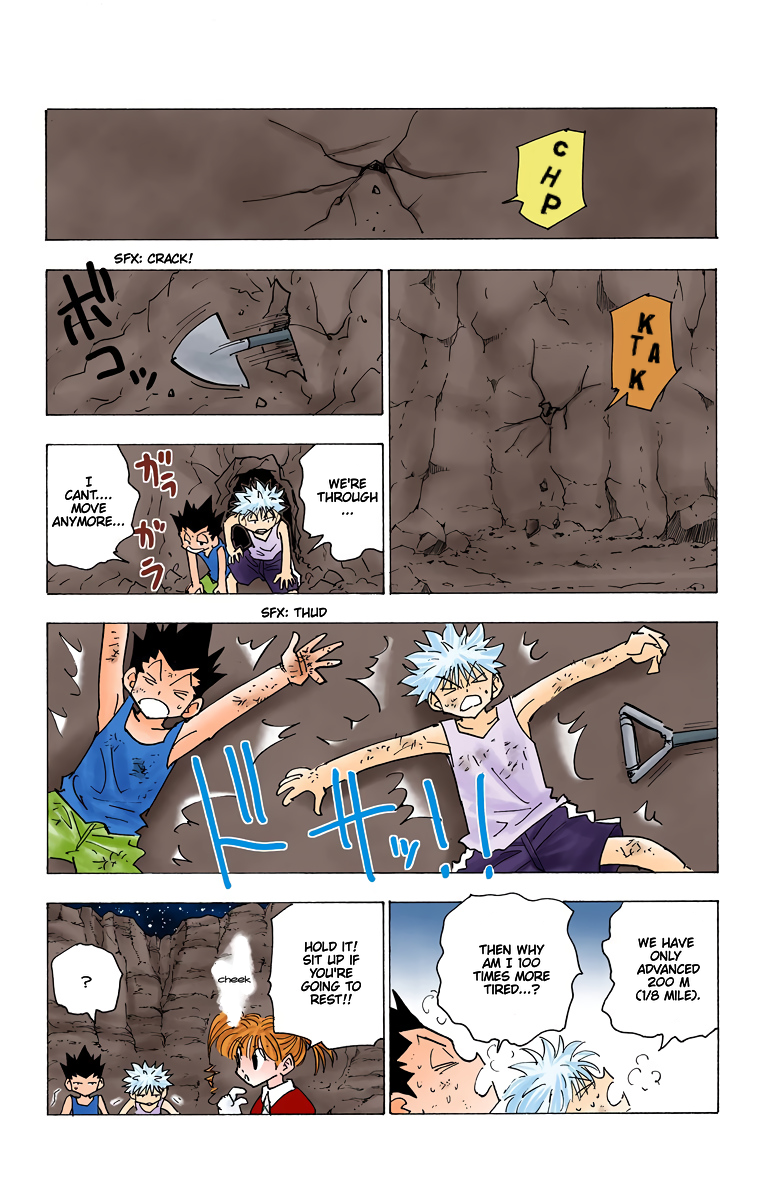 Halaman dari HUNTER x HUNTER (Official Colored) Chapter 140