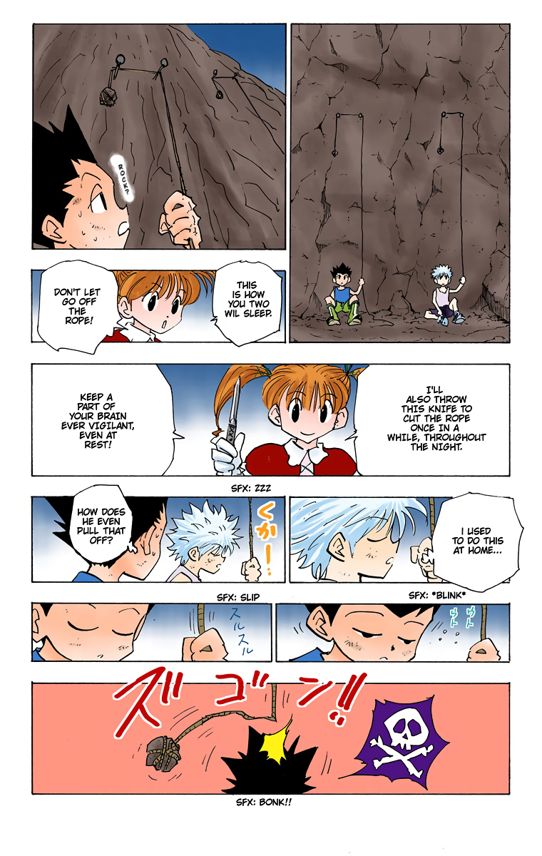 Halaman dari HUNTER x HUNTER (Official Colored) Chapter 140