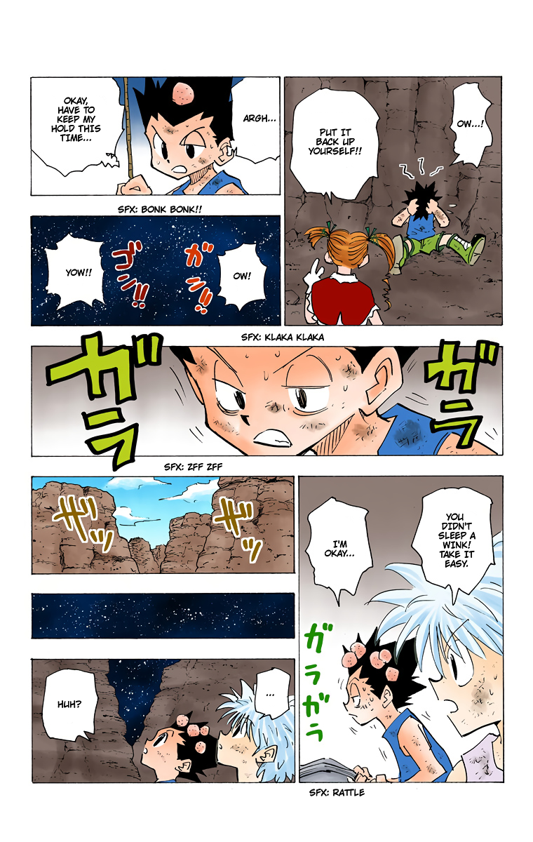 Halaman dari HUNTER x HUNTER (Official Colored) Chapter 140