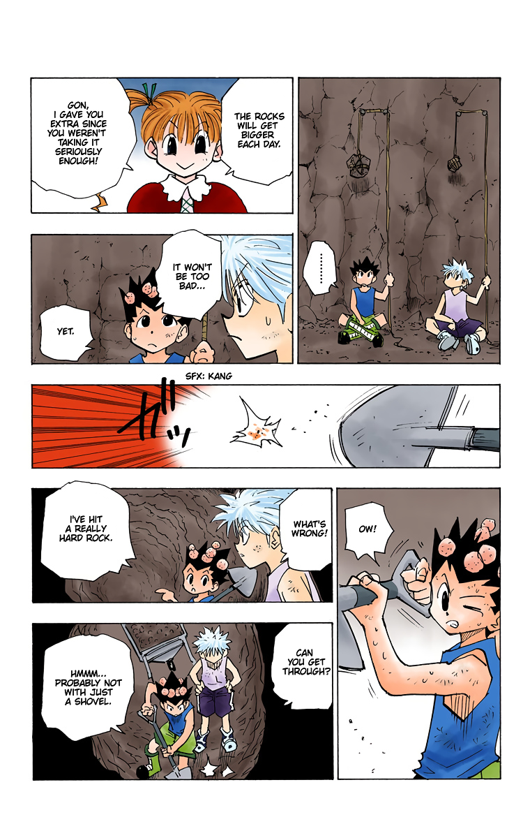 Halaman dari HUNTER x HUNTER (Official Colored) Chapter 140