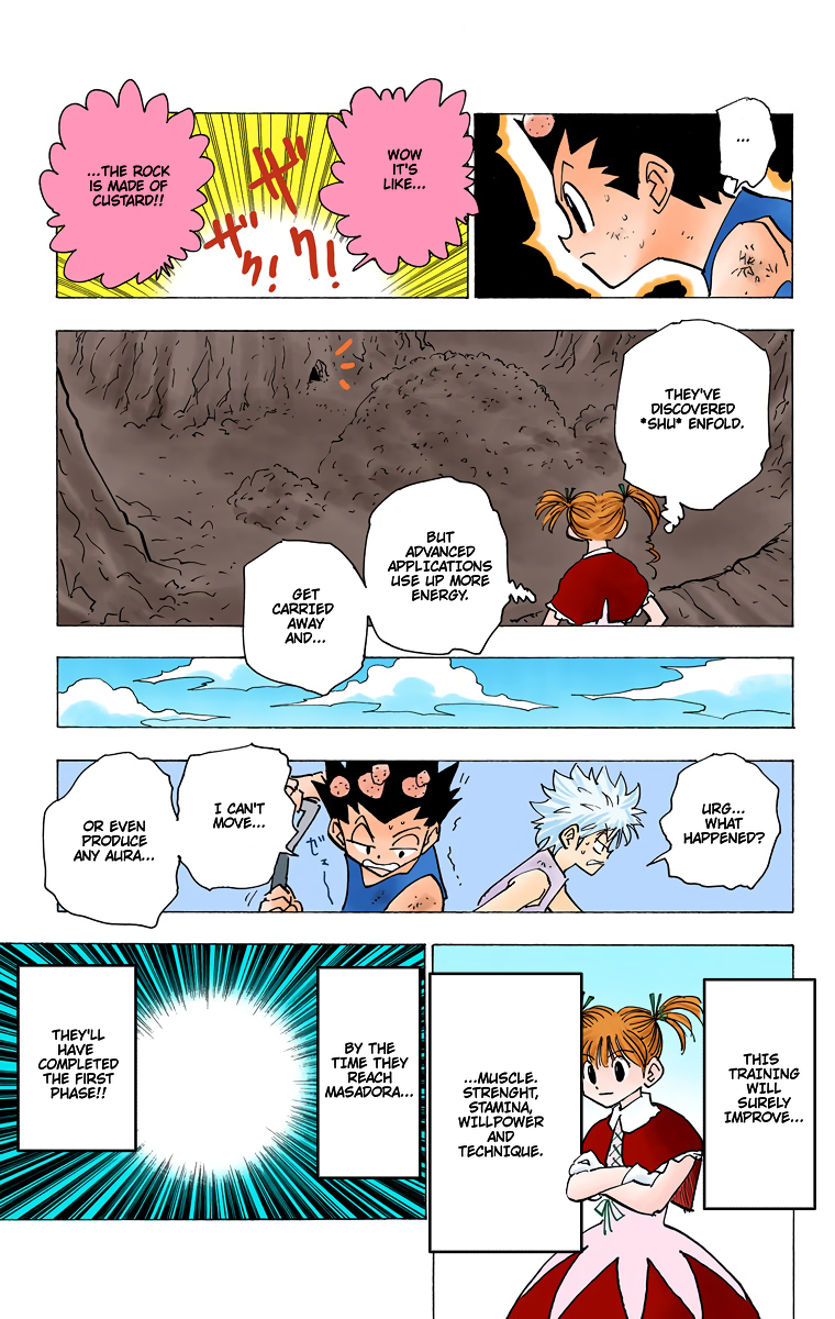 Halaman dari HUNTER x HUNTER (Official Colored) Chapter 140