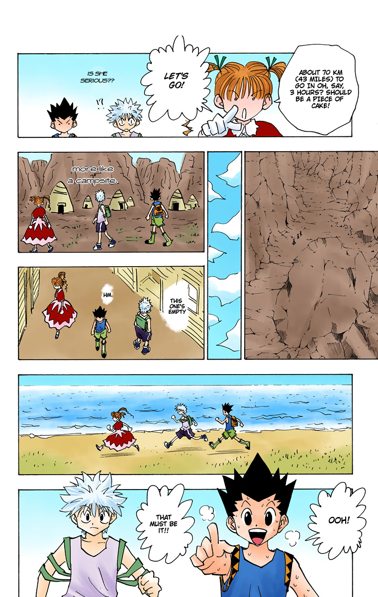 Halaman dari HUNTER x HUNTER (Official Colored) Chapter 140