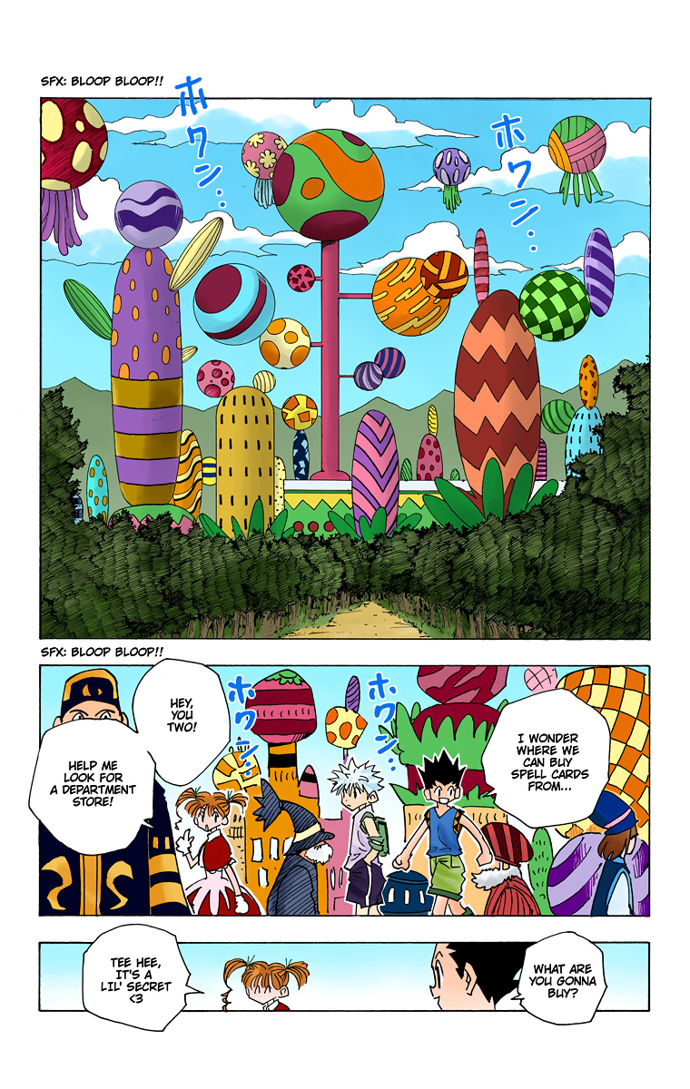 Halaman dari HUNTER x HUNTER (Official Colored) Chapter 140