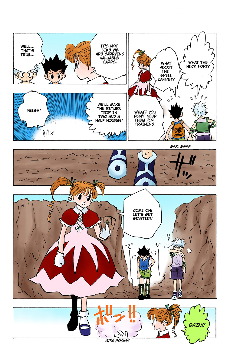 Halaman dari HUNTER x HUNTER (Official Colored) Chapter 140