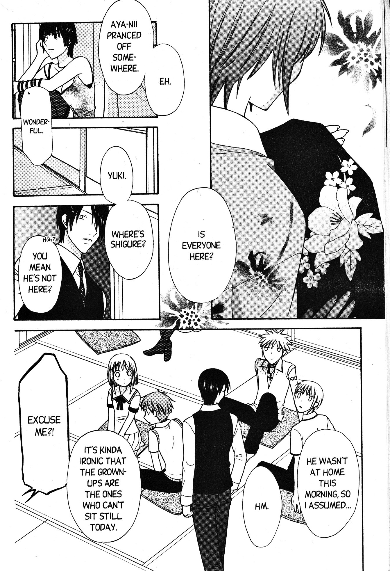 Halaman dari Fruits Basket Chapter 132