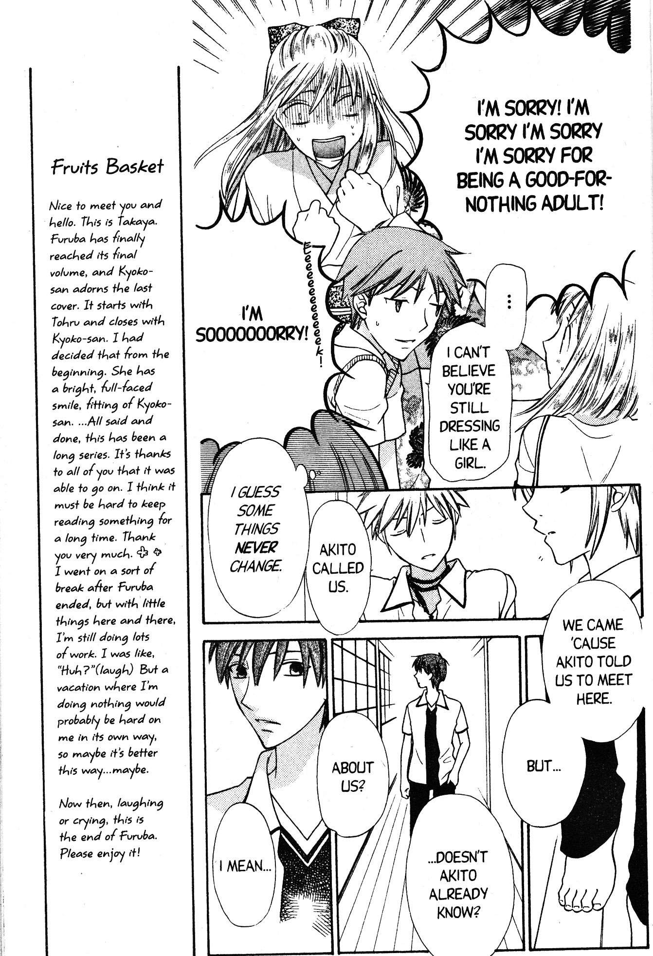 Halaman dari Fruits Basket Chapter 132