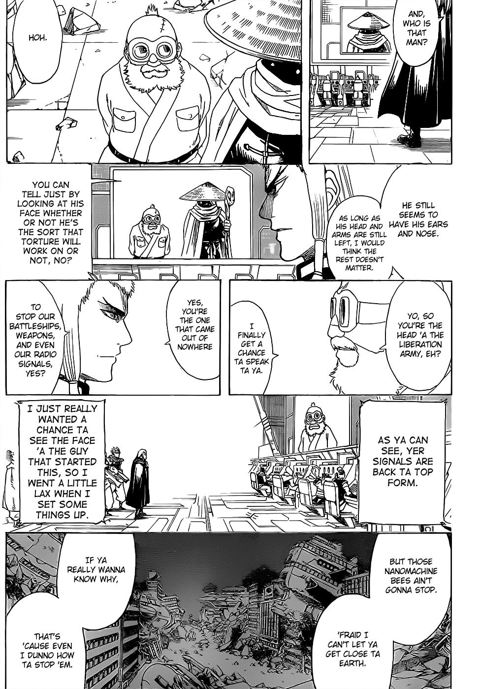 Halaman dari Gintama Chapter 629