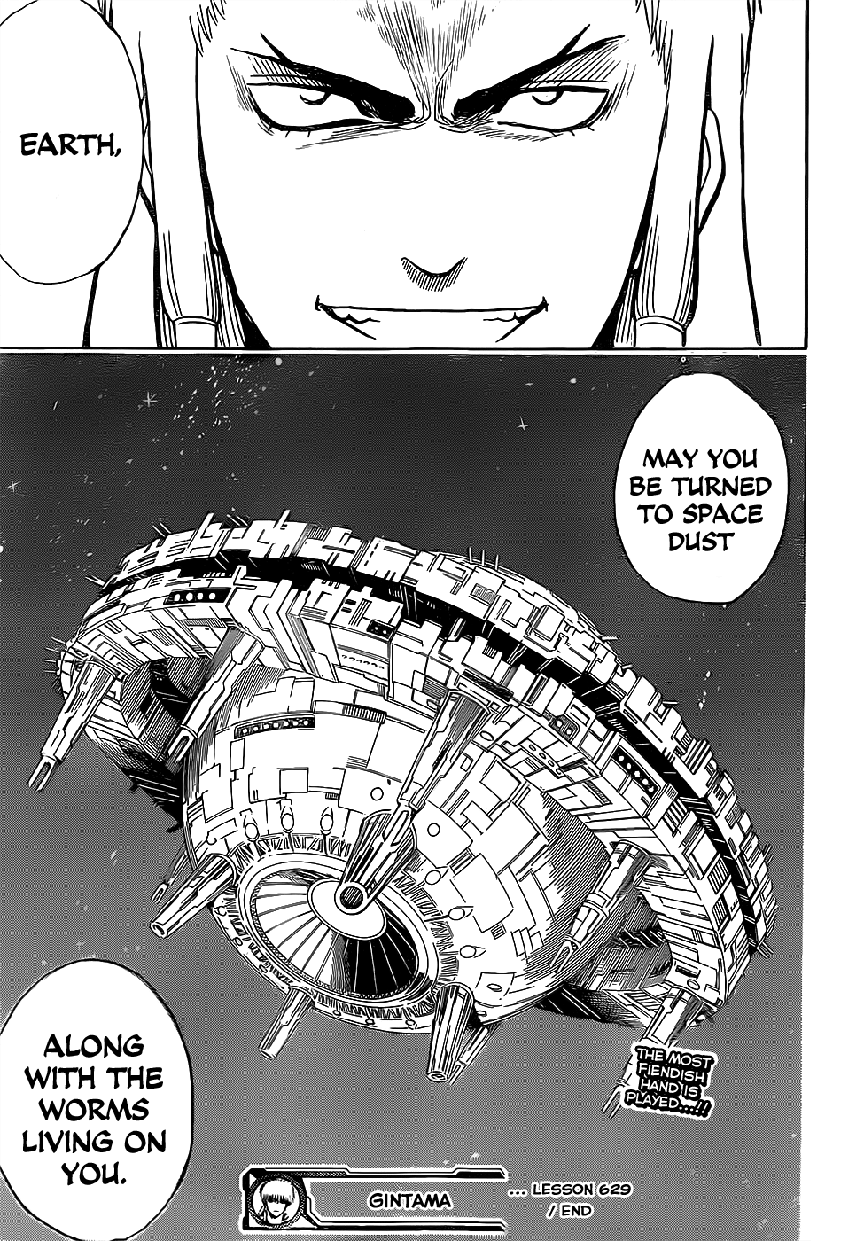 Halaman dari Gintama Chapter 629