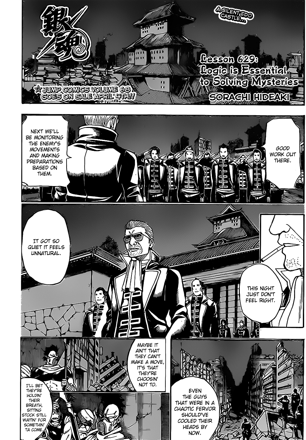 Halaman dari Gintama Chapter 629
