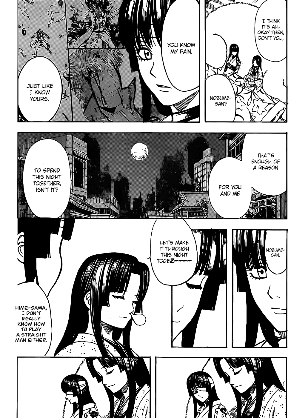 Halaman dari Gintama Chapter 629