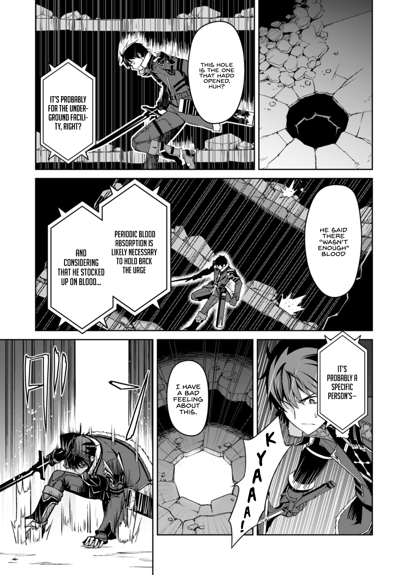 Halaman dari Boushoku no Berserk ~Ore dake Level to Iu Gainen wo Toppa suru~ Chapter 35