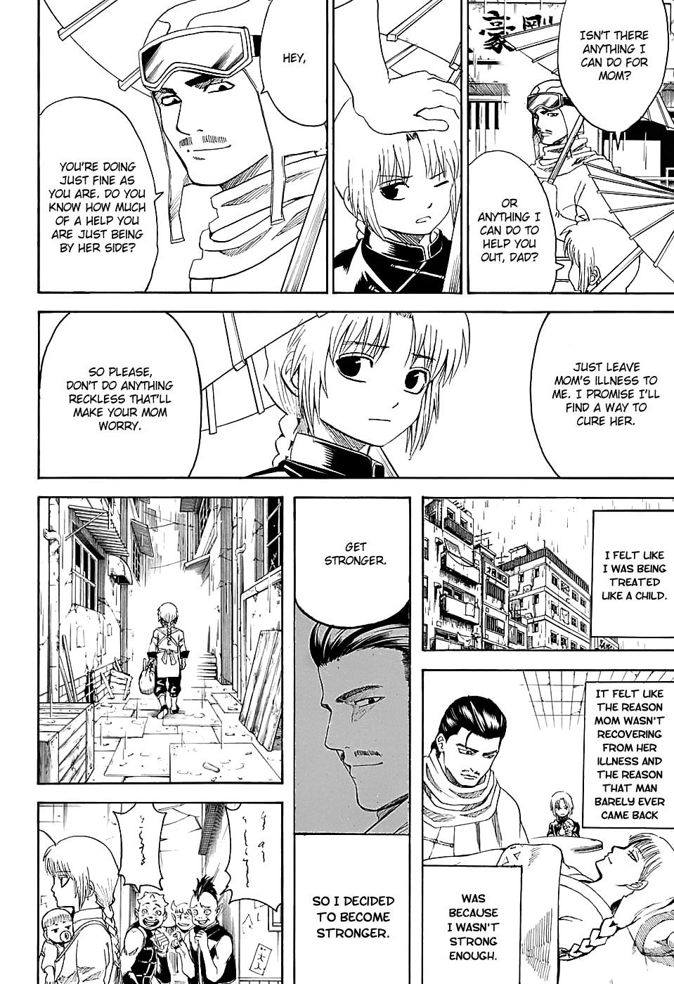 Halaman dari Gintama Chapter 580