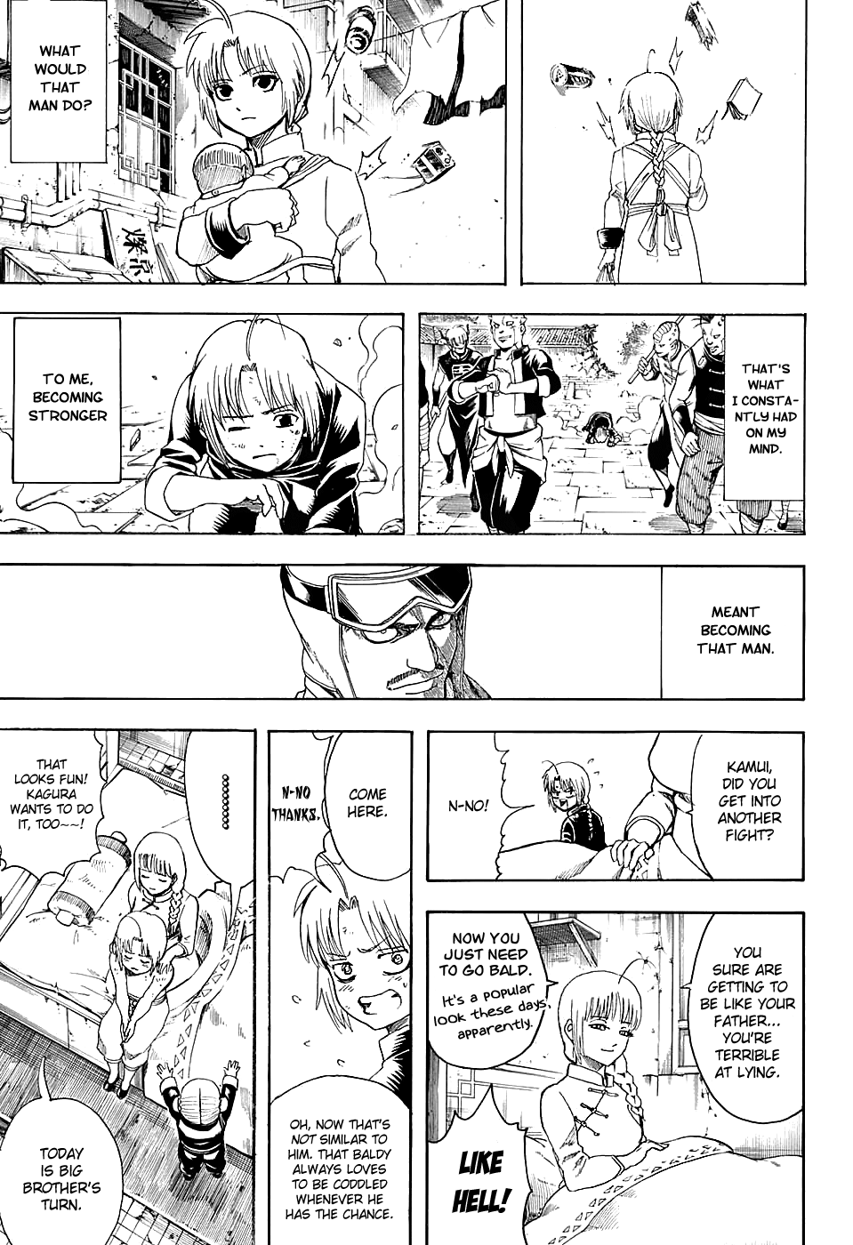 Halaman dari Gintama Chapter 580