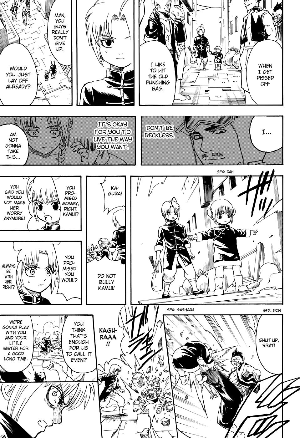 Halaman dari Gintama Chapter 580