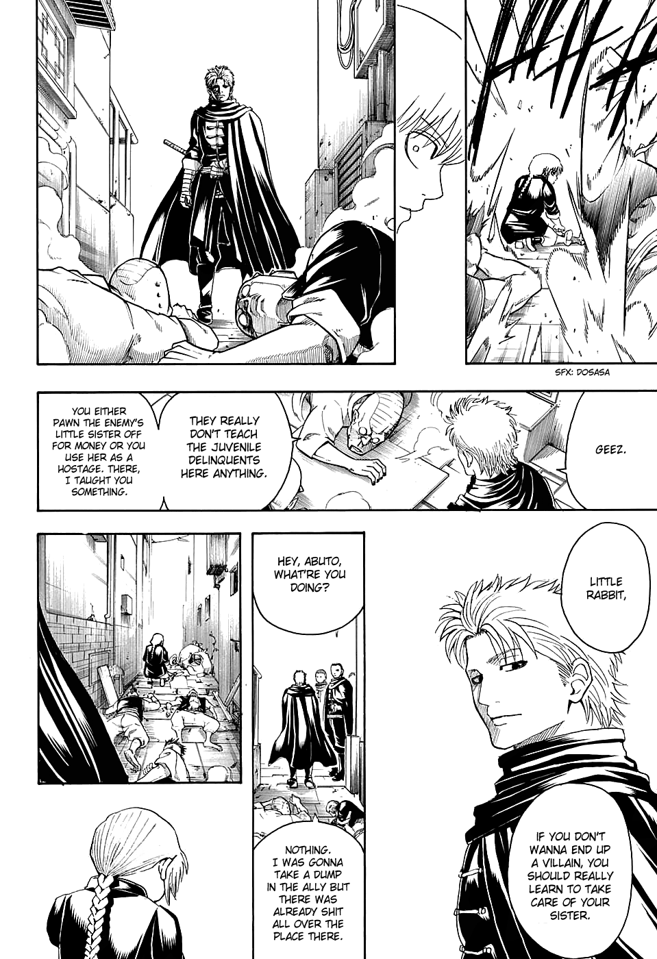 Halaman dari Gintama Chapter 580
