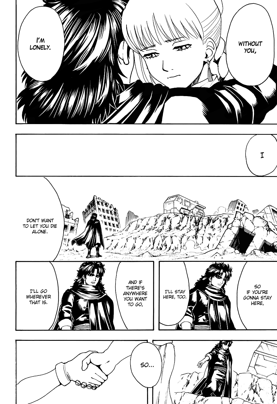 Halaman dari Gintama Chapter 580