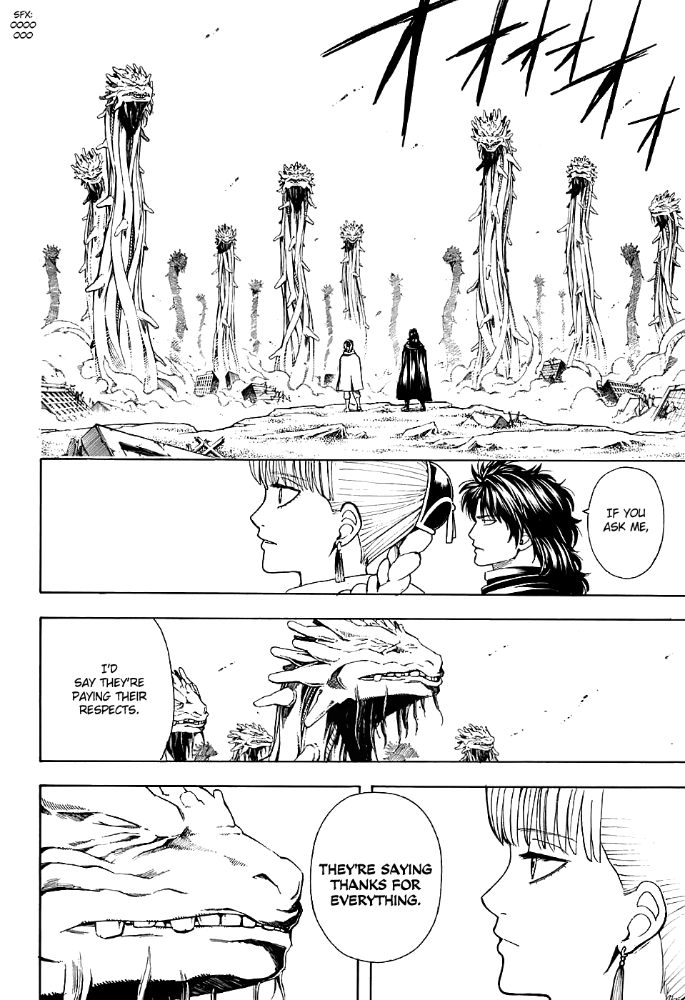Halaman dari Gintama Chapter 580