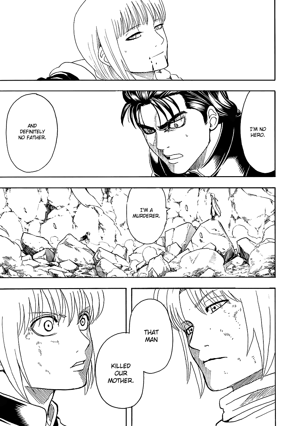 Halaman dari Gintama Chapter 580