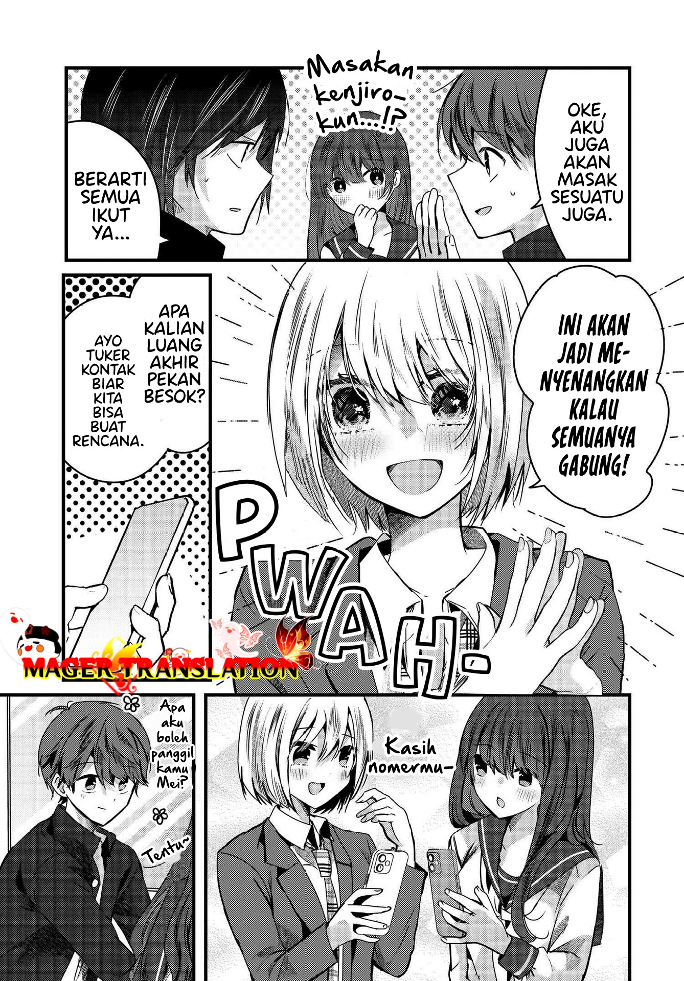 Tozaki-san wa Boku ni dake Tsumetai Chapter 6 - halaman 18