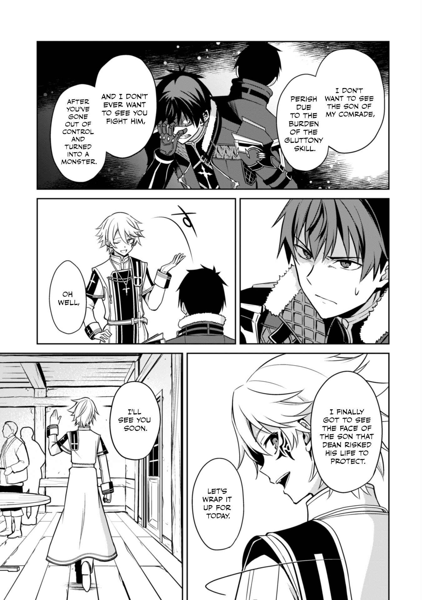 Halaman dari Boushoku no Berserk ~Ore dake Level to Iu Gainen wo Toppa suru~ Chapter 55