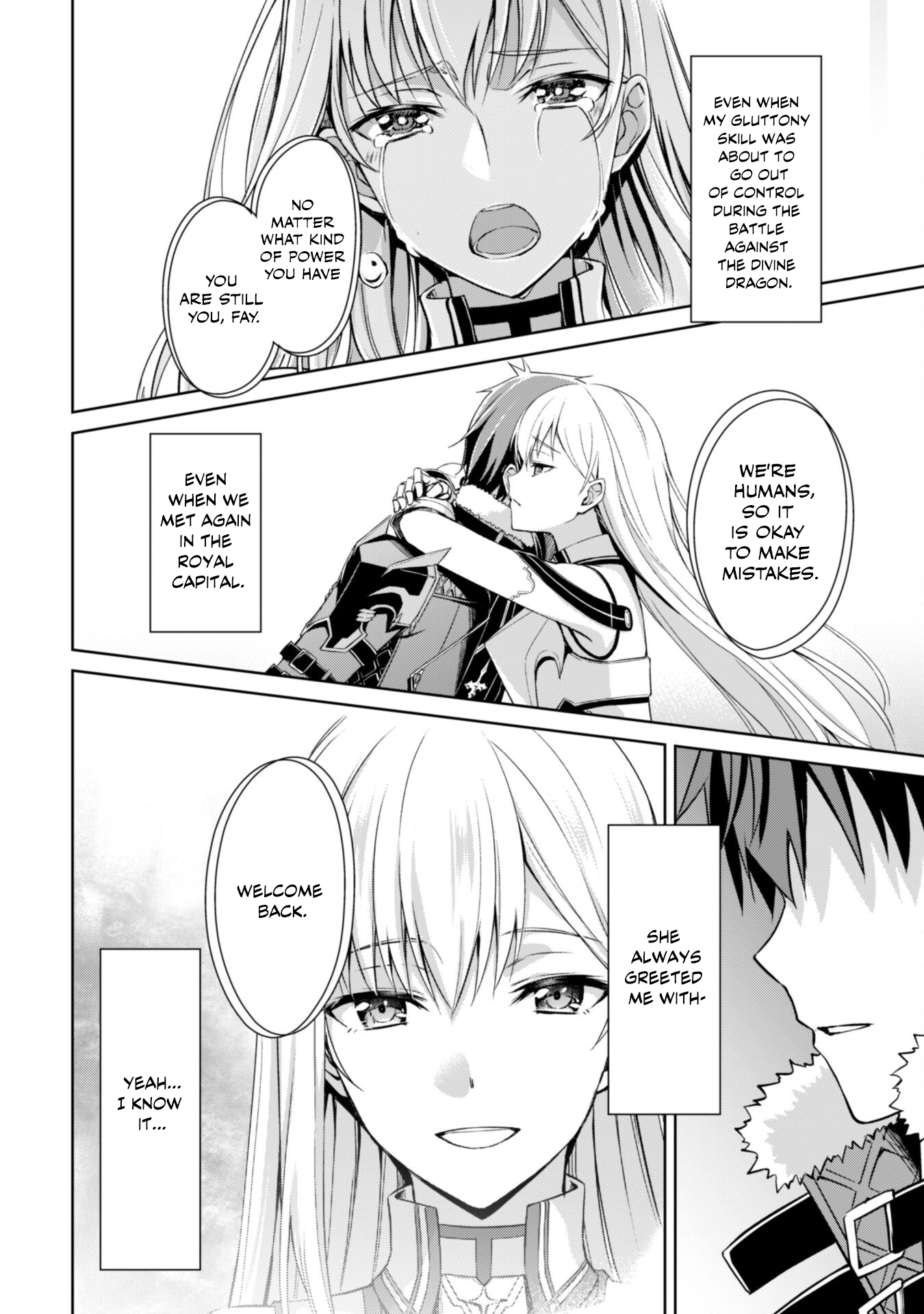 Halaman dari Boushoku no Berserk ~Ore dake Level to Iu Gainen wo Toppa suru~ Chapter 55