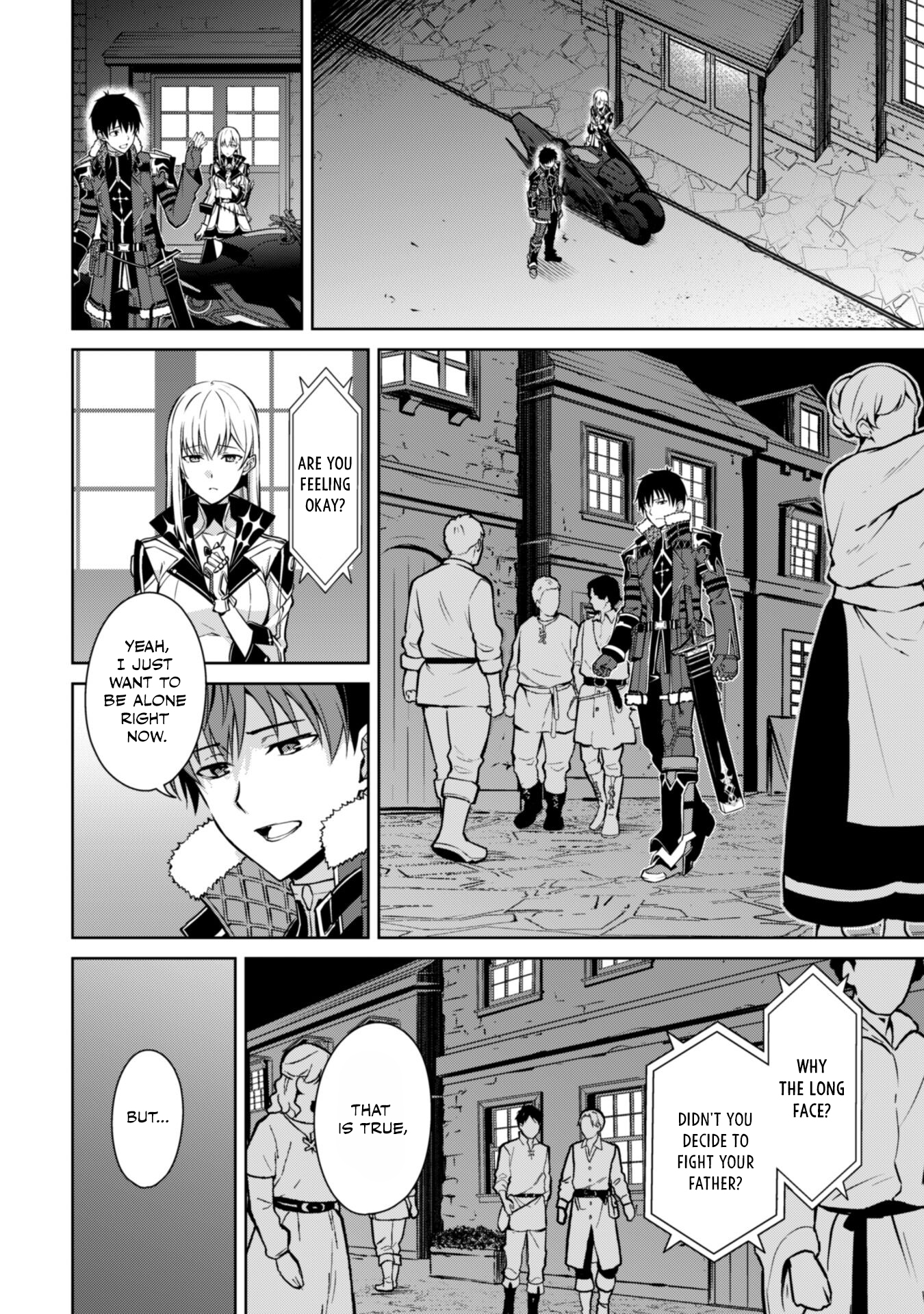 Halaman dari Boushoku no Berserk ~Ore dake Level to Iu Gainen wo Toppa suru~ Chapter 55