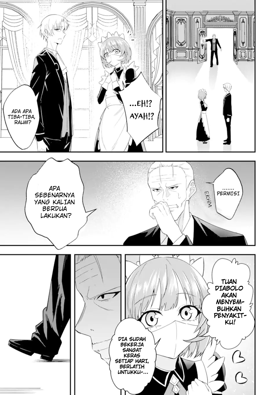Shokei Flag no Akuyaku Kizoku ni Tensei shita ga, Shinitakunai node Yami Mahou wo Kiwamete Heroine-tachi wo Sukuimasu Chapter 2.1 - halaman 8