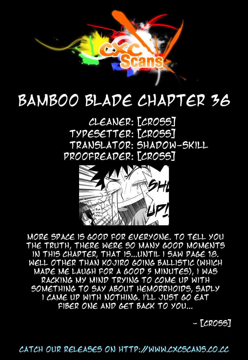 Halaman dari Bamboo Blade Chapter 36