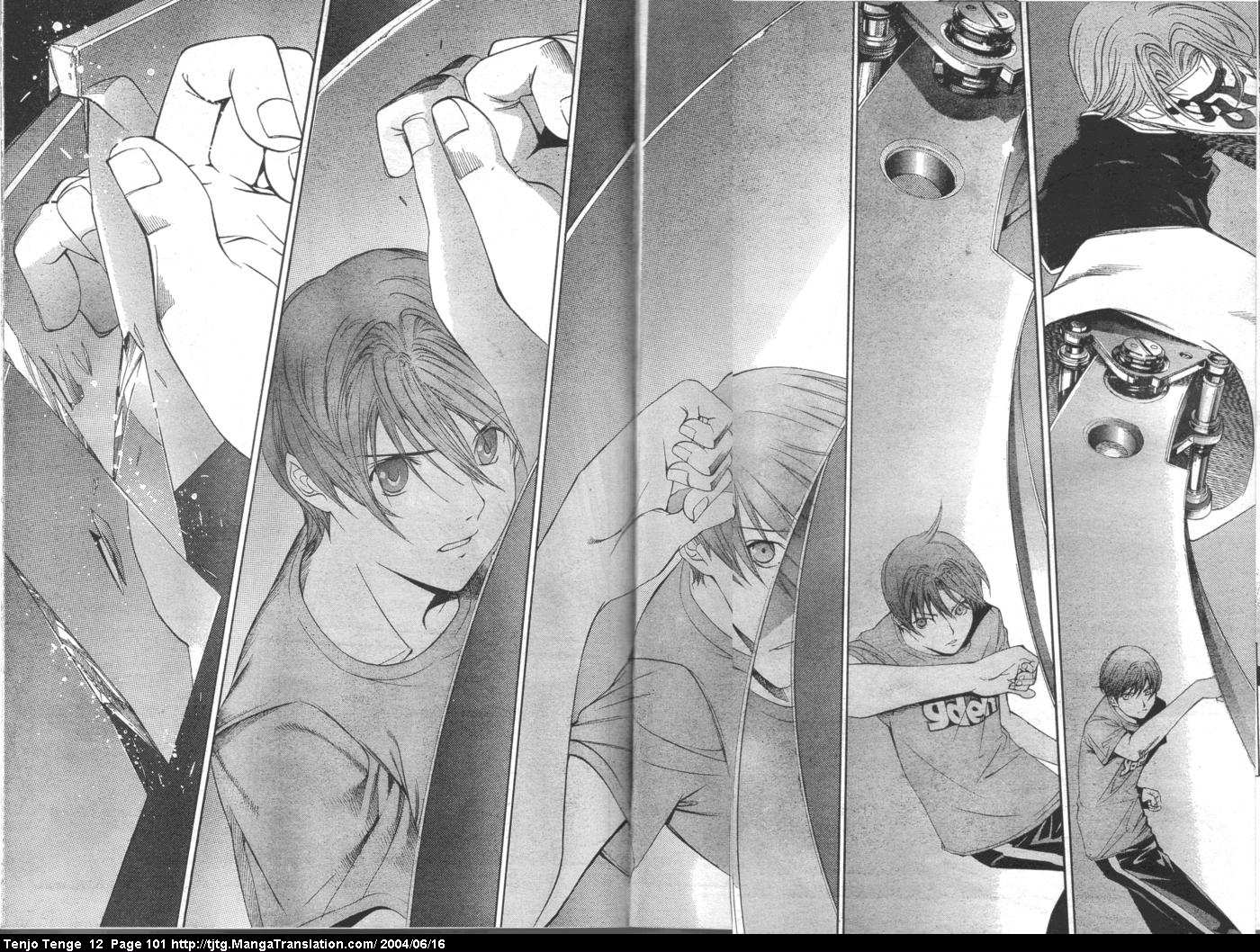 Halaman dari Tenjou Tenge Chapter 73