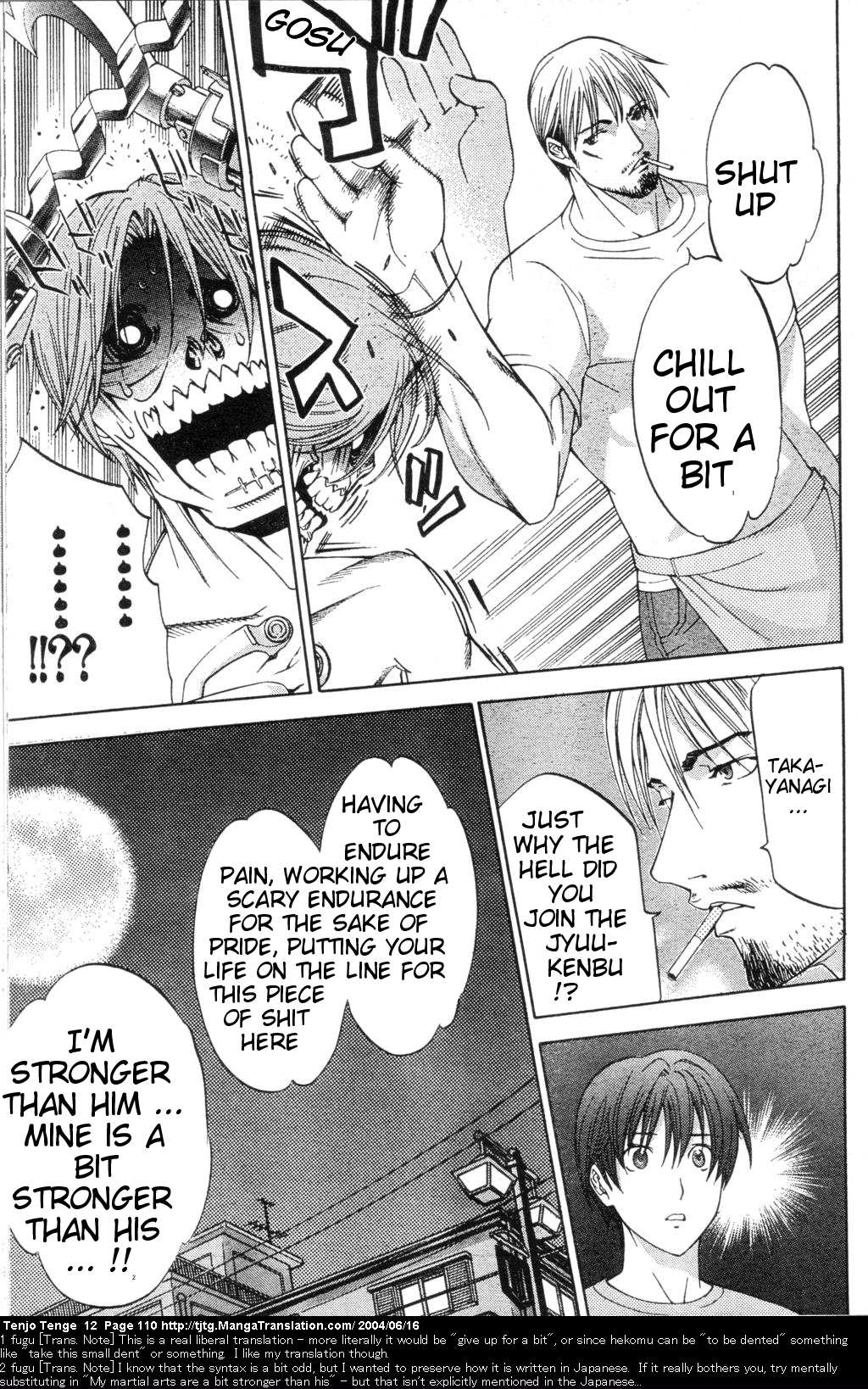 Halaman dari Tenjou Tenge Chapter 73