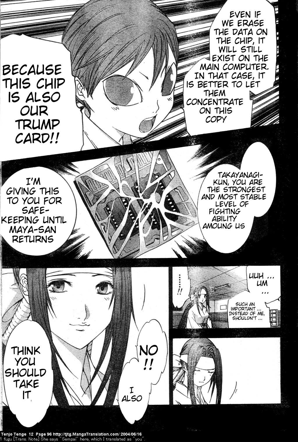 Halaman dari Tenjou Tenge Chapter 73