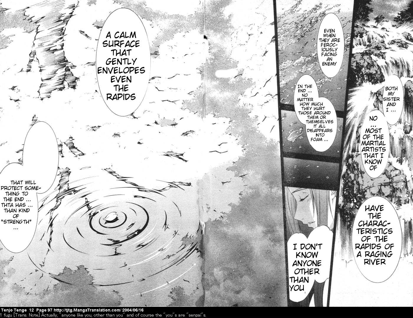 Halaman dari Tenjou Tenge Chapter 73