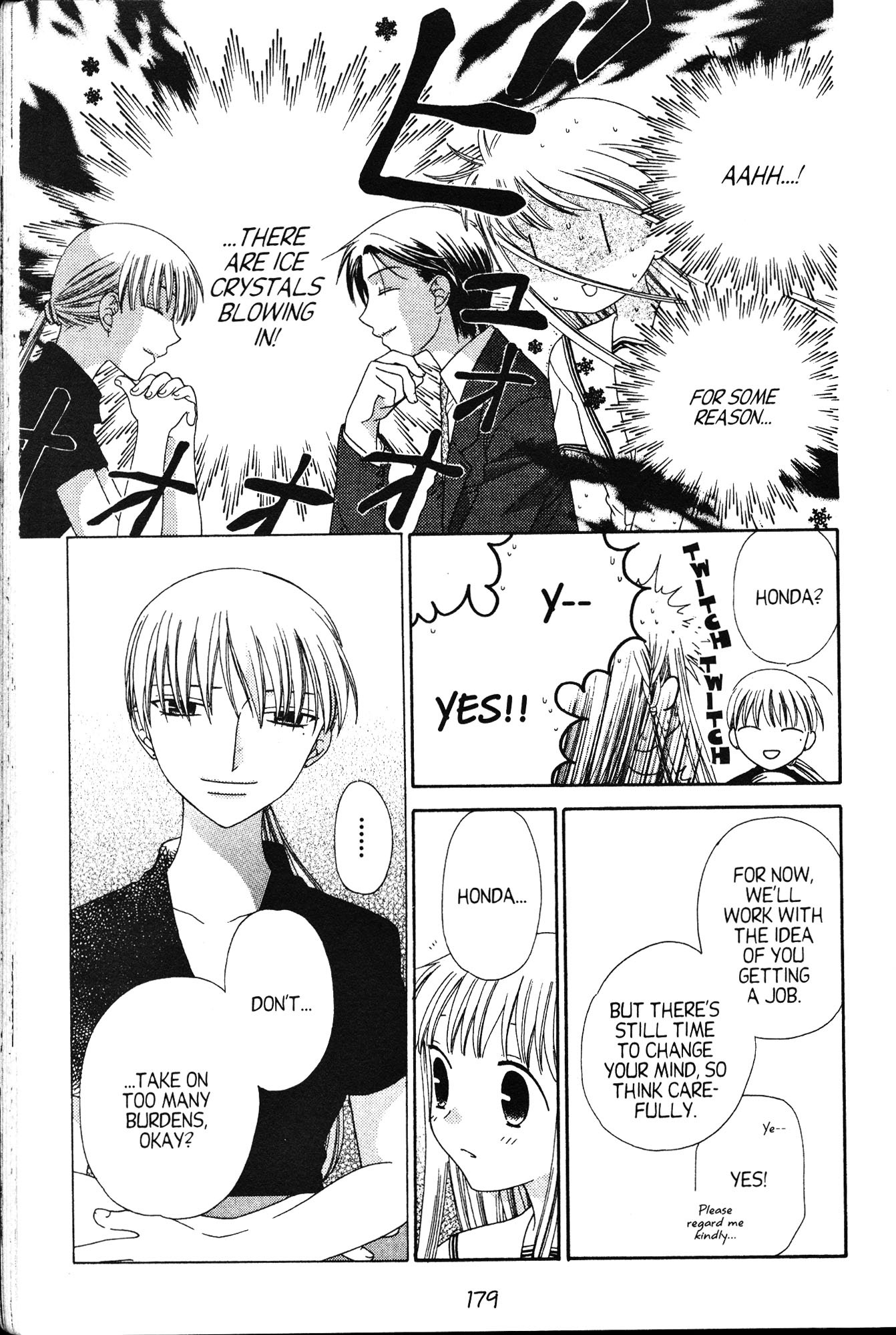 Halaman dari Fruits Basket Chapter 71