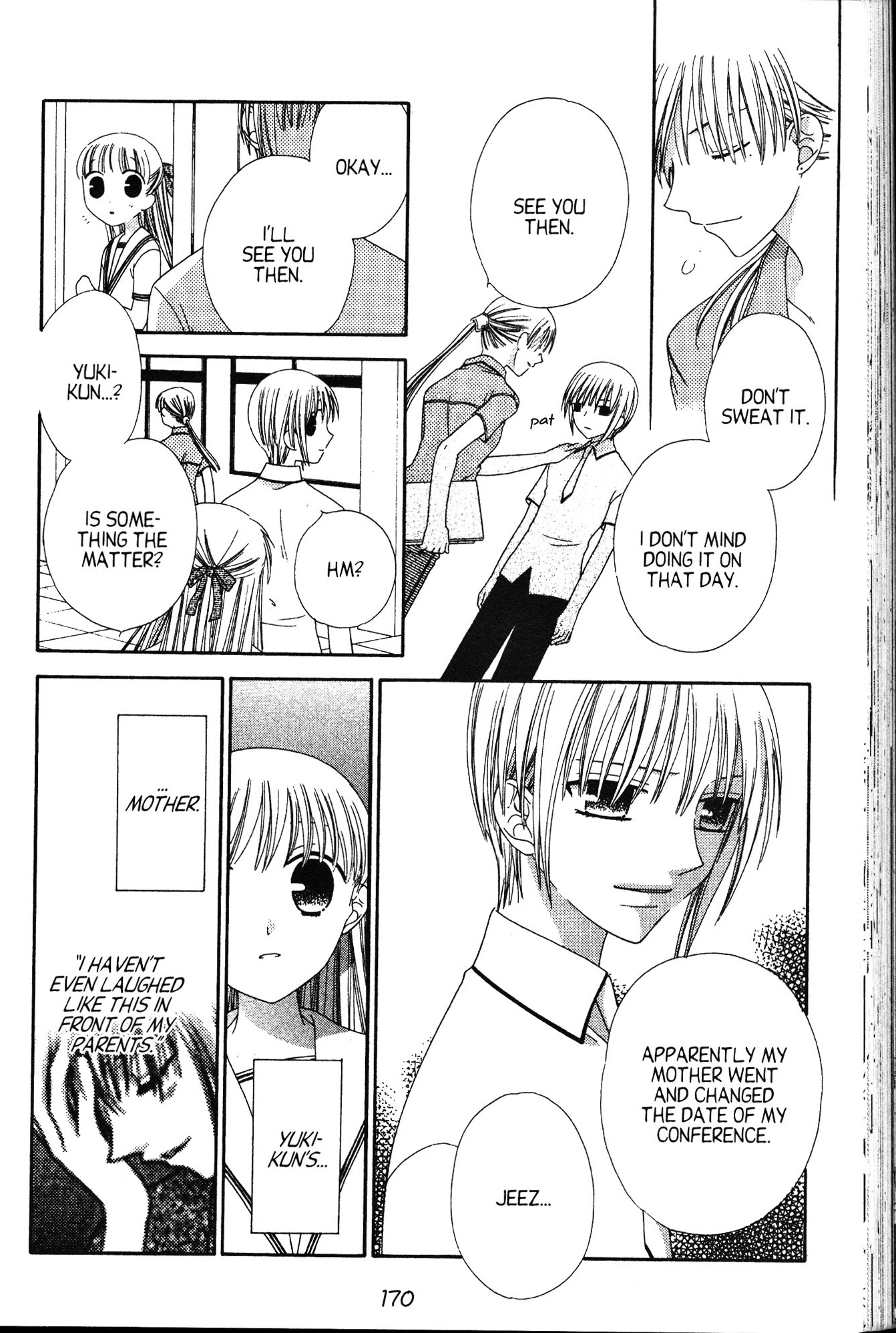Halaman dari Fruits Basket Chapter 71
