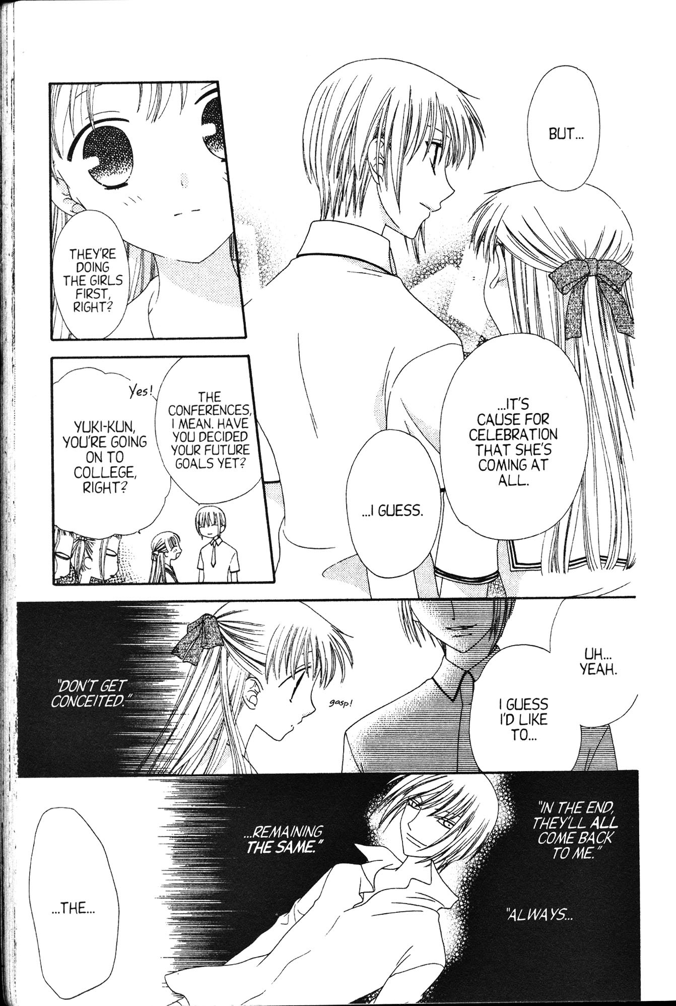 Halaman dari Fruits Basket Chapter 71