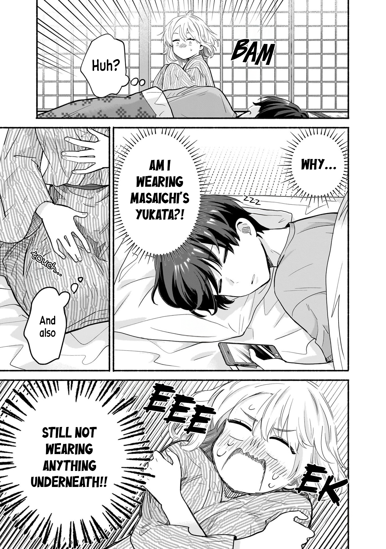 Nee, Mou Isso Tsukiacchau? Osananajimi no Bishoujo ni Tanomarete, Kamofura Kareshi Hajimemashita Chapter 33 Page 15