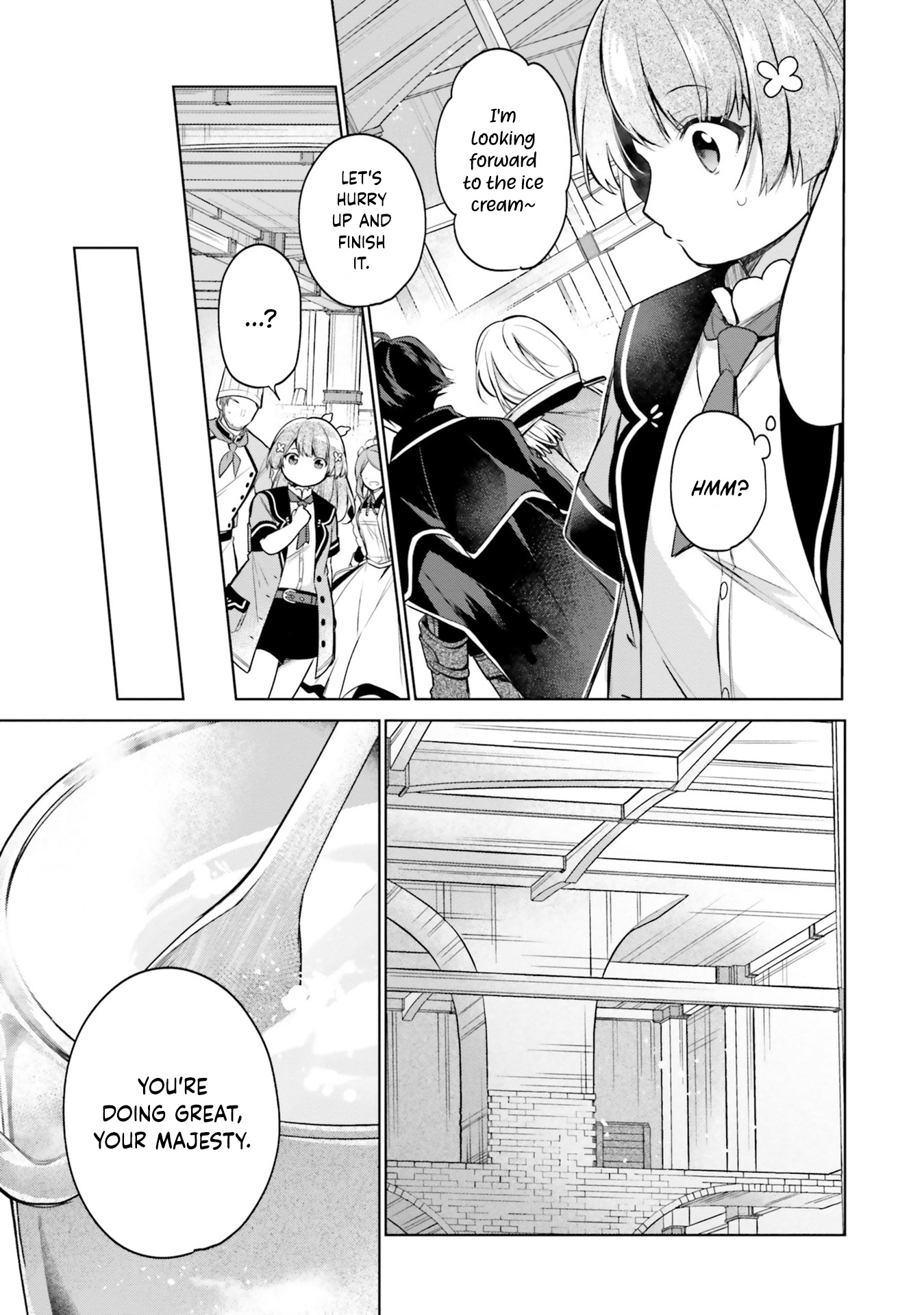 Seijo ja Nakatta node, Oukyuu de Nonbiri Gohan wo Tsukuru Koto ni Shimashita Chapter 8 Page 9
