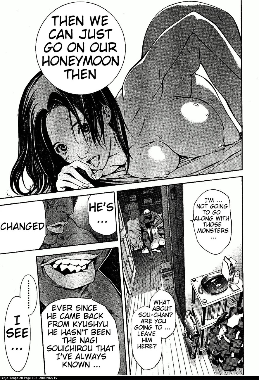 Halaman dari Tenjou Tenge Chapter 121