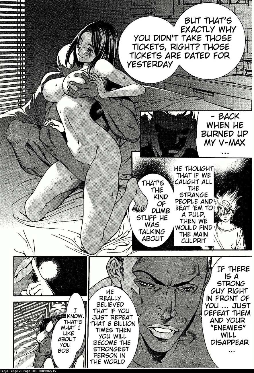 Halaman dari Tenjou Tenge Chapter 121