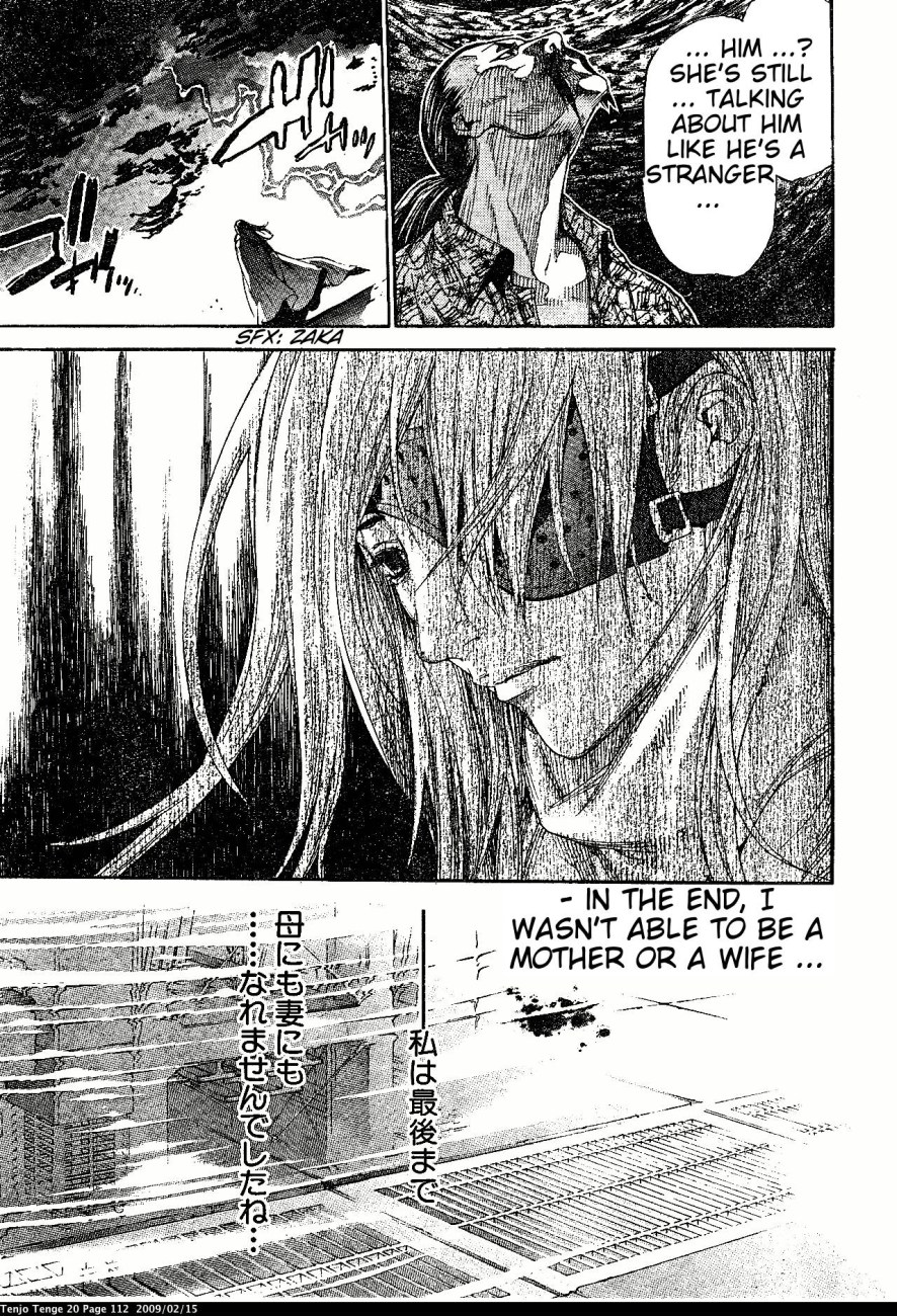 Halaman dari Tenjou Tenge Chapter 121