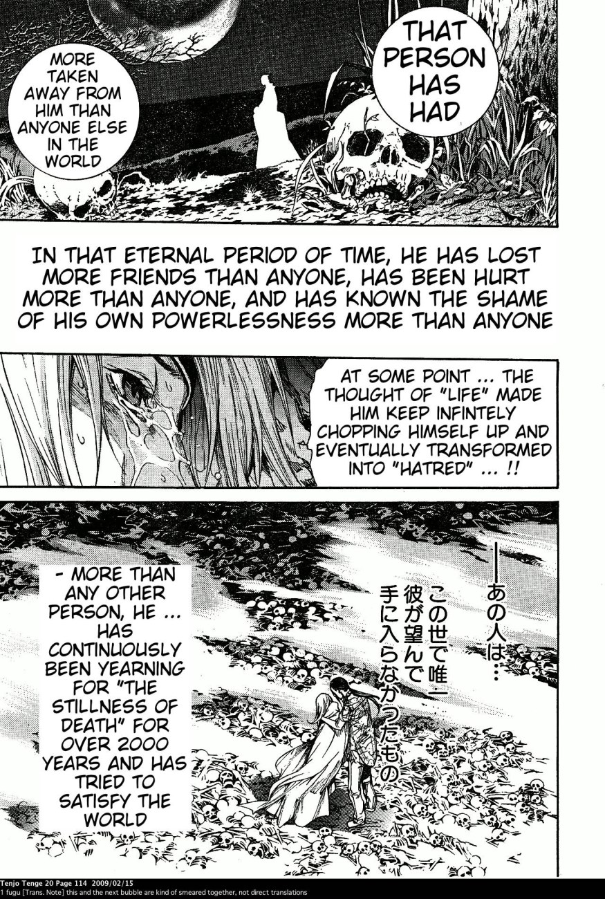 Halaman dari Tenjou Tenge Chapter 121