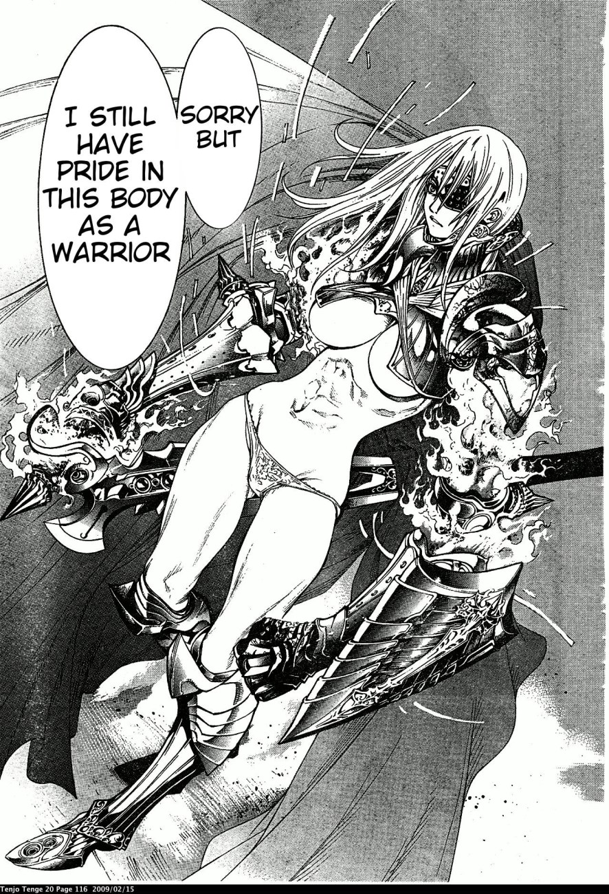 Halaman dari Tenjou Tenge Chapter 121