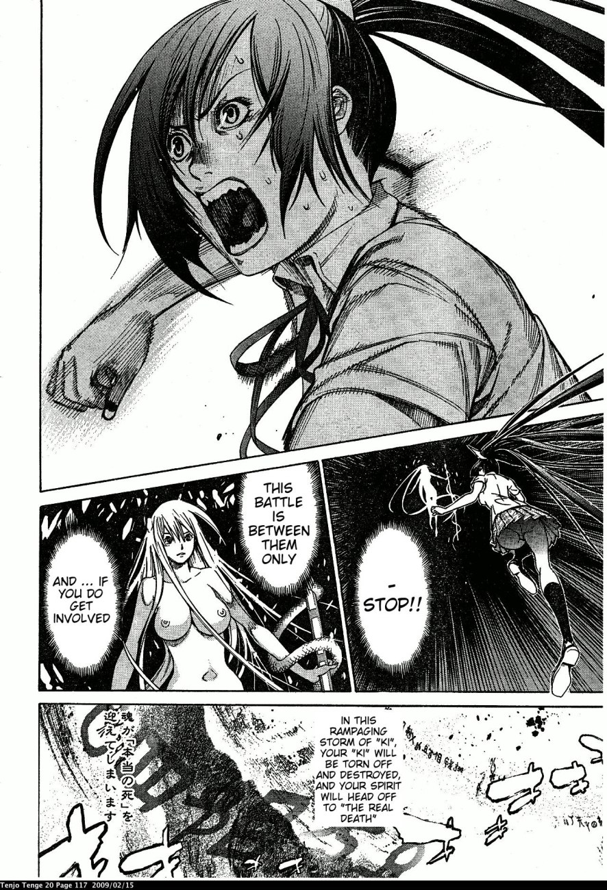 Halaman dari Tenjou Tenge Chapter 121