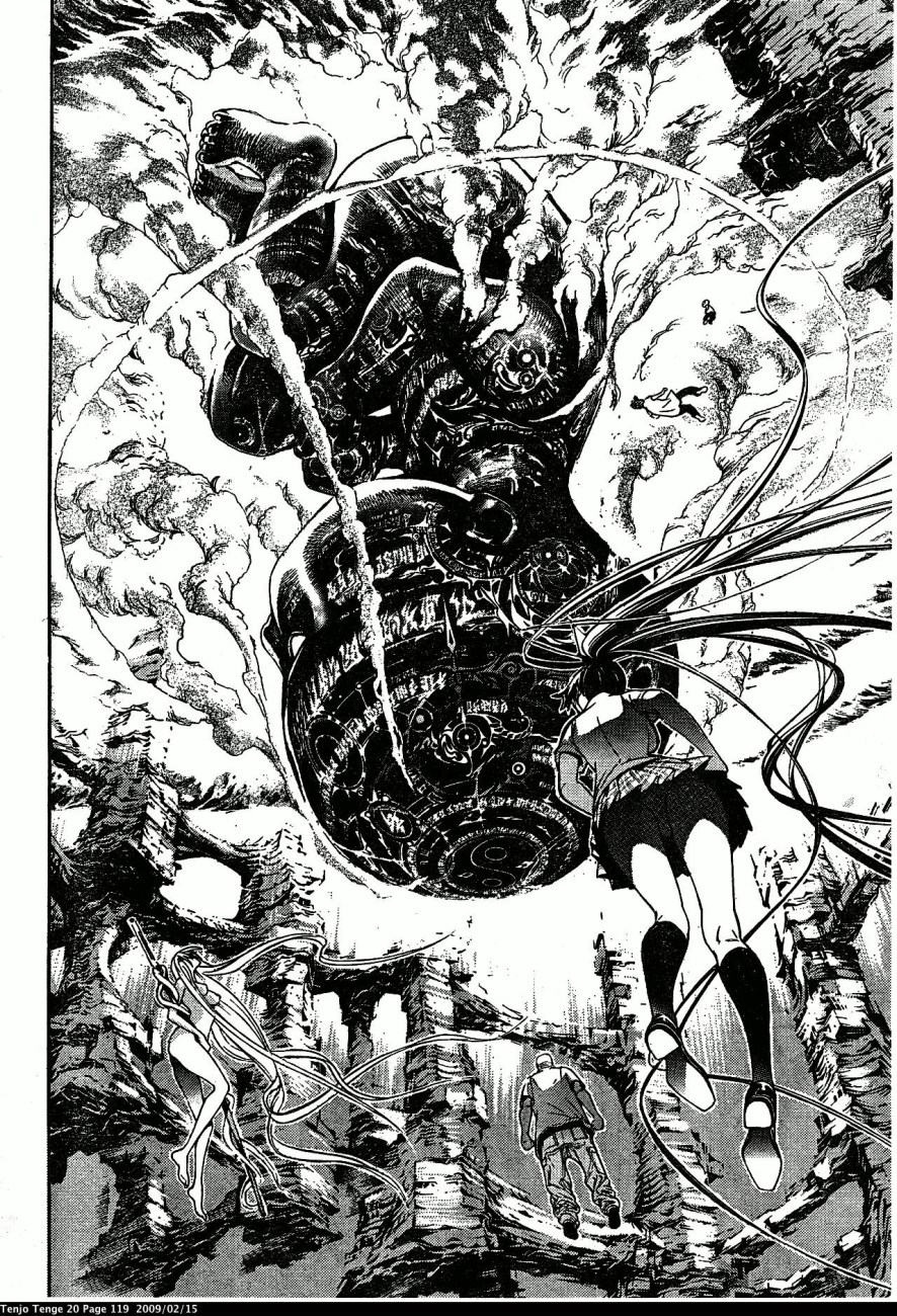 Halaman dari Tenjou Tenge Chapter 121