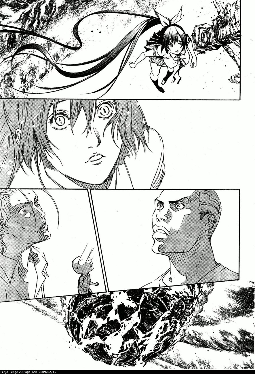 Halaman dari Tenjou Tenge Chapter 121