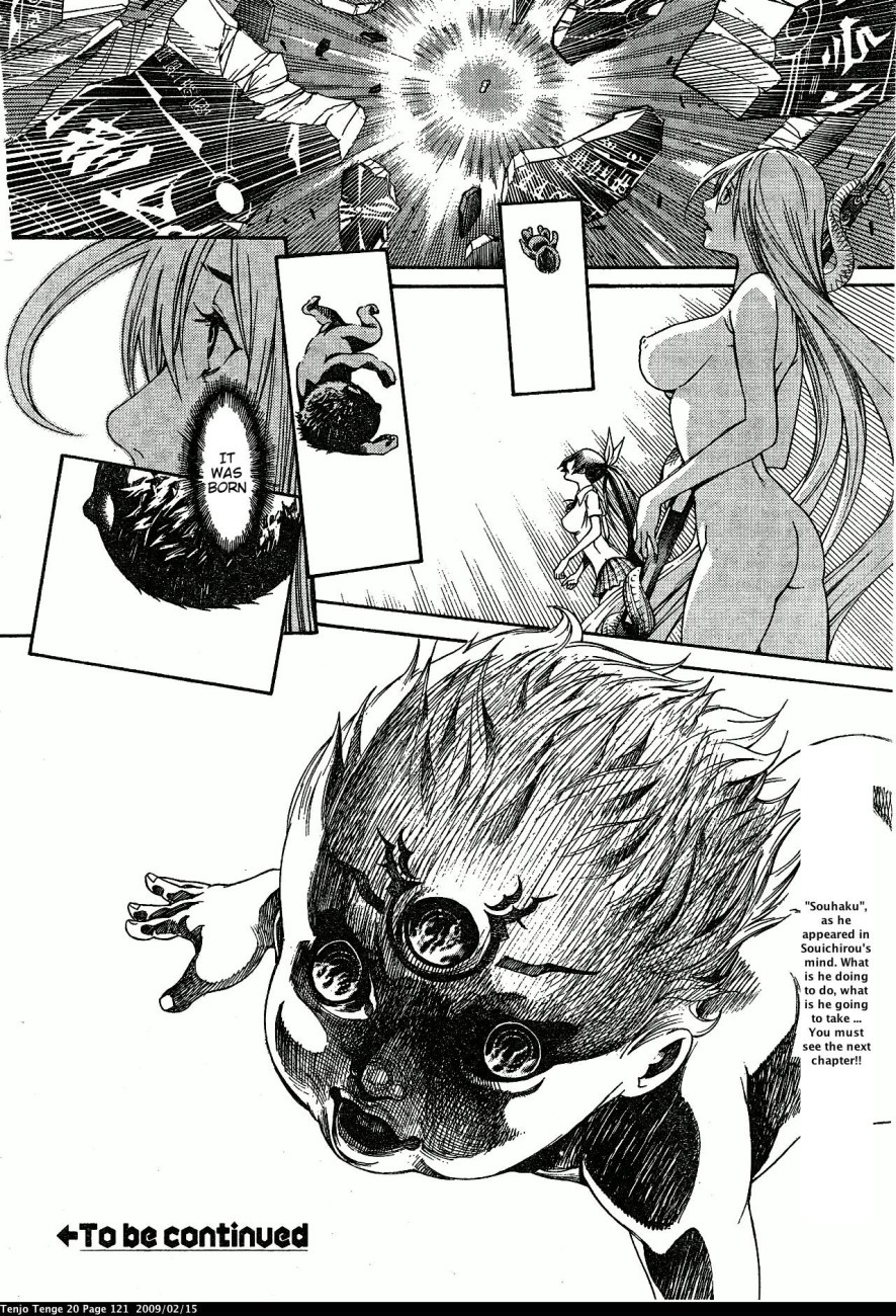 Halaman dari Tenjou Tenge Chapter 121