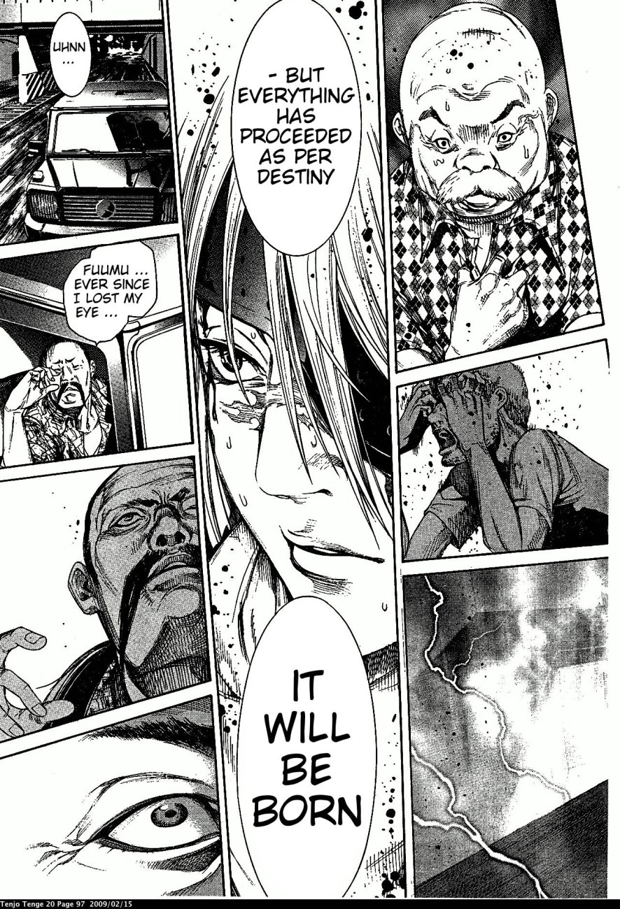 Halaman dari Tenjou Tenge Chapter 121