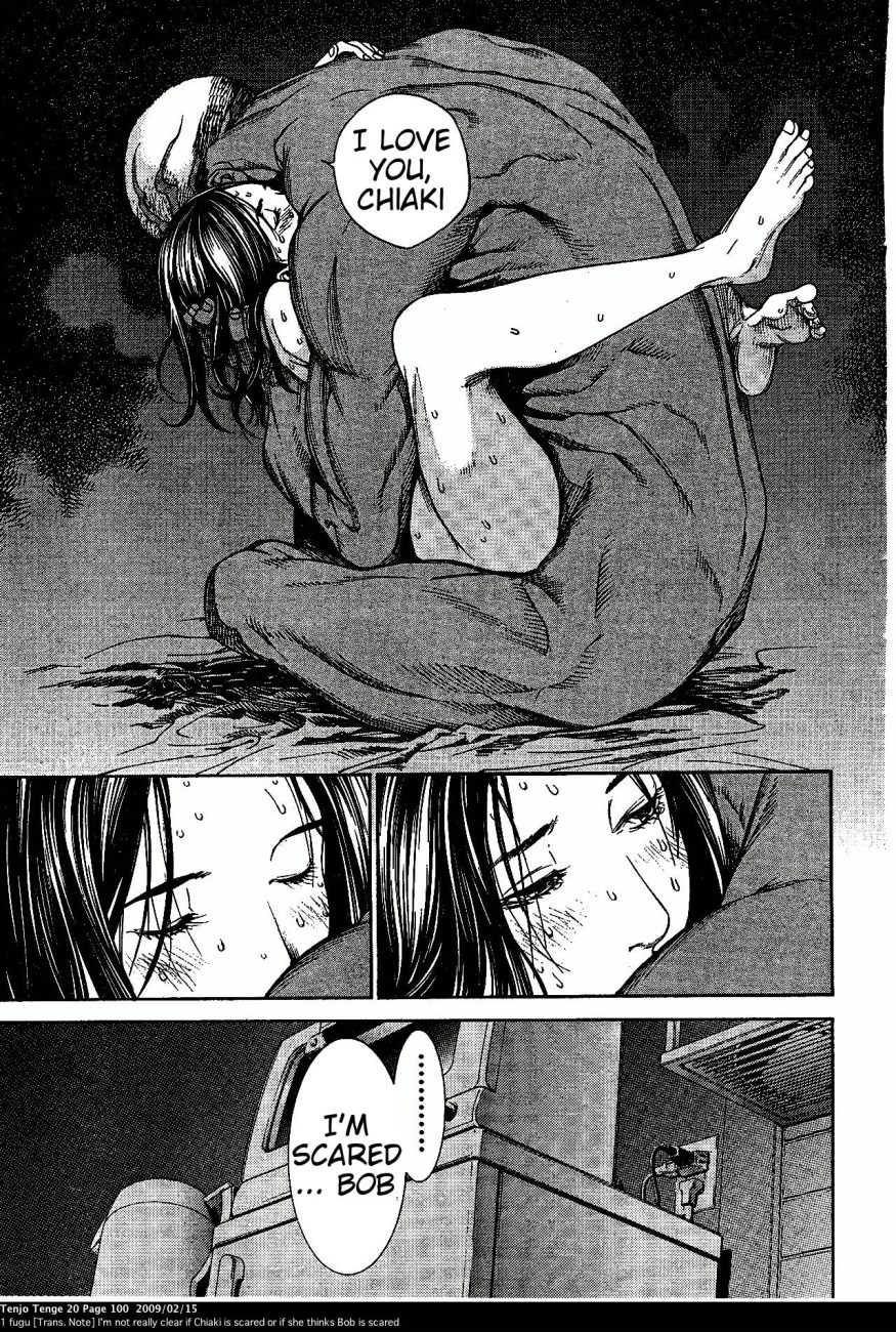 Halaman dari Tenjou Tenge Chapter 121